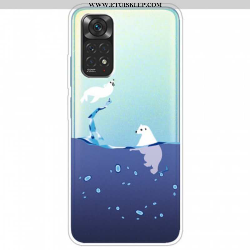 Etui do Xiaomi Redmi Note 11 / 11S Gry Morskie